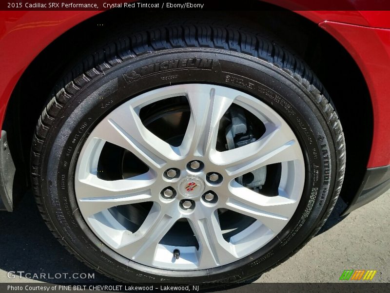 Crystal Red Tintcoat / Ebony/Ebony 2015 Cadillac SRX Performance