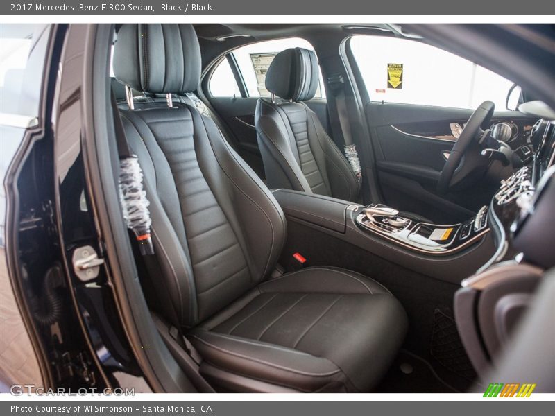 Black / Black 2017 Mercedes-Benz E 300 Sedan