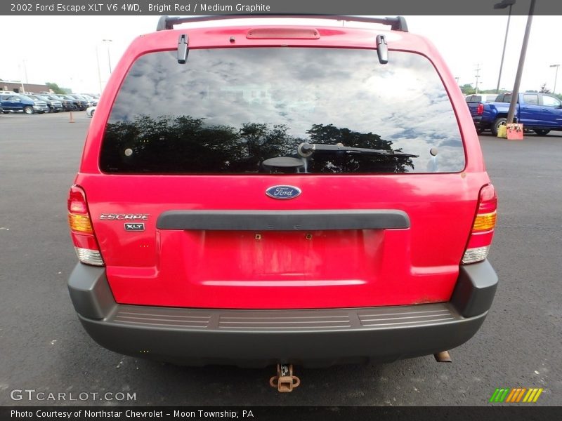 Bright Red / Medium Graphite 2002 Ford Escape XLT V6 4WD