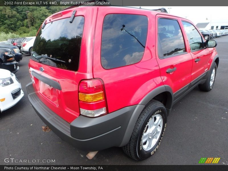 Bright Red / Medium Graphite 2002 Ford Escape XLT V6 4WD