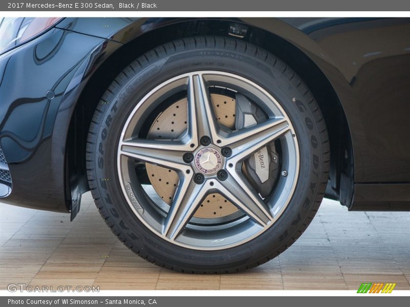 Black / Black 2017 Mercedes-Benz E 300 Sedan