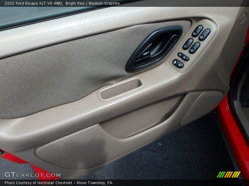 Bright Red / Medium Graphite 2002 Ford Escape XLT V6 4WD