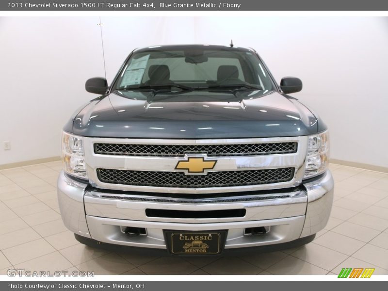 Blue Granite Metallic / Ebony 2013 Chevrolet Silverado 1500 LT Regular Cab 4x4