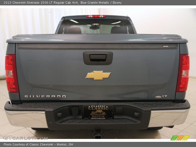 Blue Granite Metallic / Ebony 2013 Chevrolet Silverado 1500 LT Regular Cab 4x4