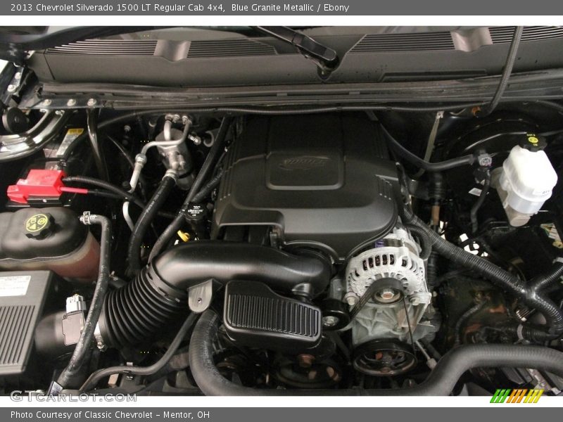 Blue Granite Metallic / Ebony 2013 Chevrolet Silverado 1500 LT Regular Cab 4x4