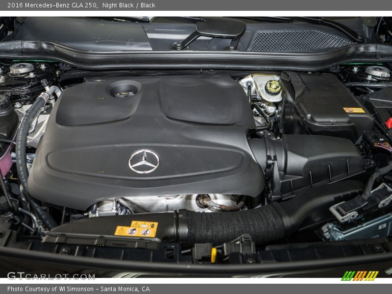 Night Black / Black 2016 Mercedes-Benz GLA 250