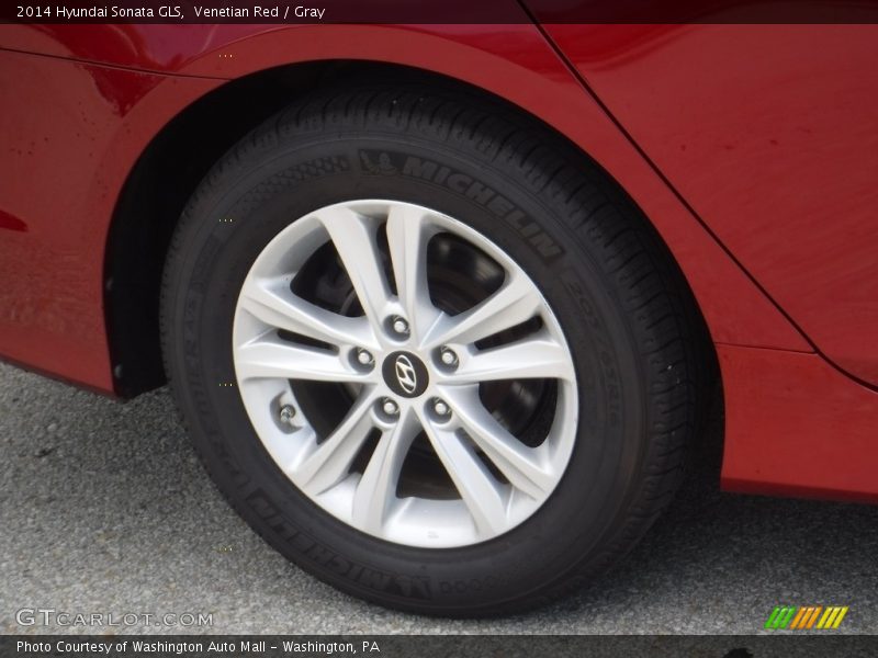 Venetian Red / Gray 2014 Hyundai Sonata GLS
