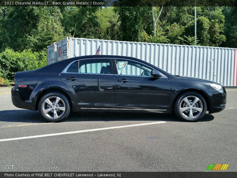 Black Granite Metallic / Ebony 2011 Chevrolet Malibu LT