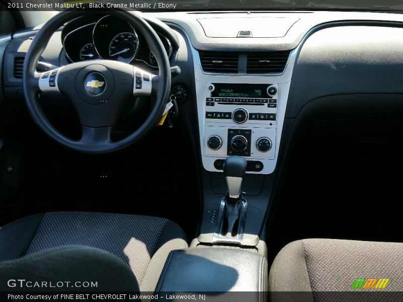 Black Granite Metallic / Ebony 2011 Chevrolet Malibu LT