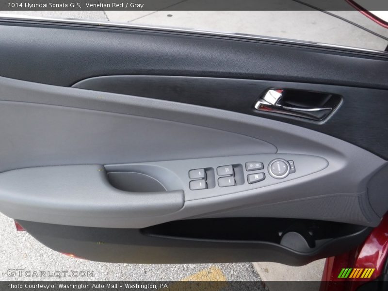 Venetian Red / Gray 2014 Hyundai Sonata GLS