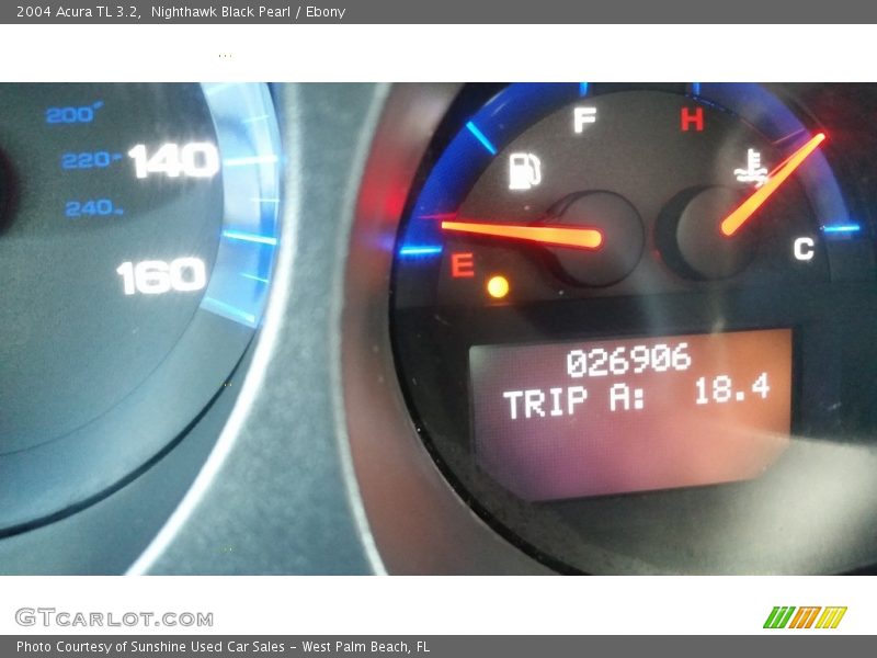 Nighthawk Black Pearl / Ebony 2004 Acura TL 3.2