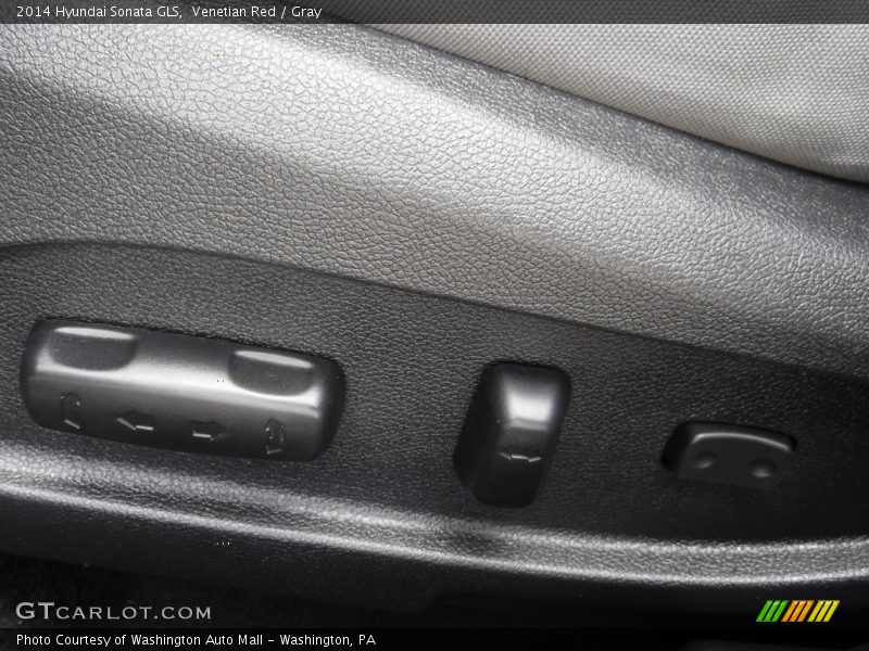 Venetian Red / Gray 2014 Hyundai Sonata GLS