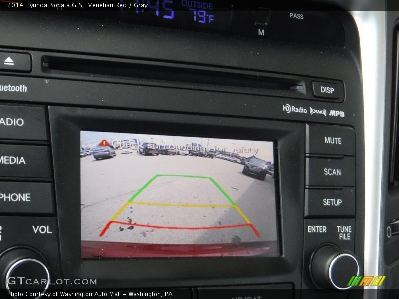 Venetian Red / Gray 2014 Hyundai Sonata GLS