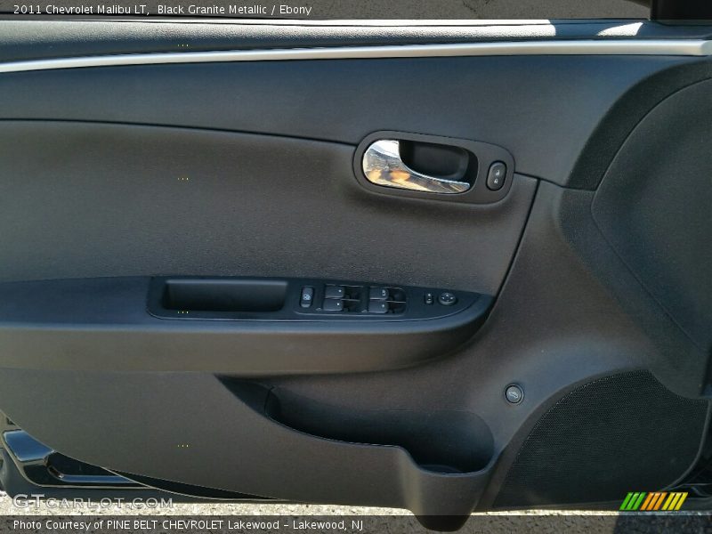 Black Granite Metallic / Ebony 2011 Chevrolet Malibu LT