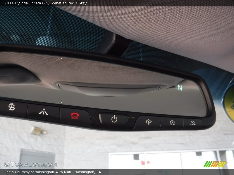 Venetian Red / Gray 2014 Hyundai Sonata GLS