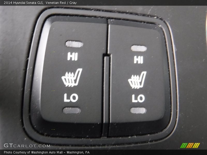 Venetian Red / Gray 2014 Hyundai Sonata GLS