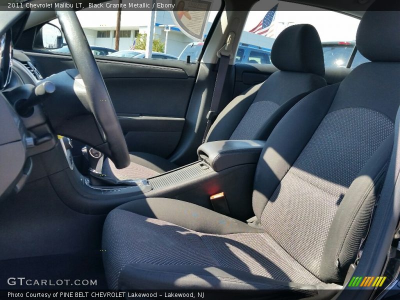 Black Granite Metallic / Ebony 2011 Chevrolet Malibu LT