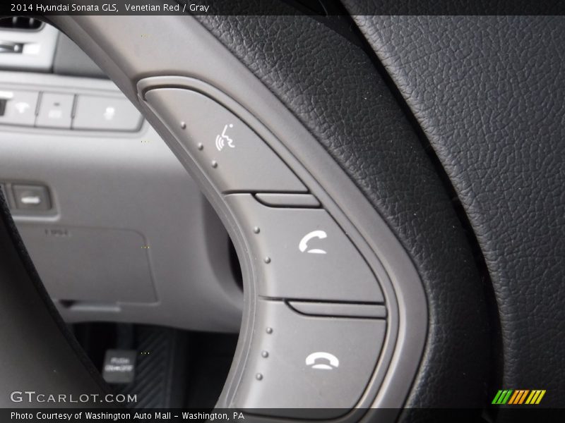 Venetian Red / Gray 2014 Hyundai Sonata GLS