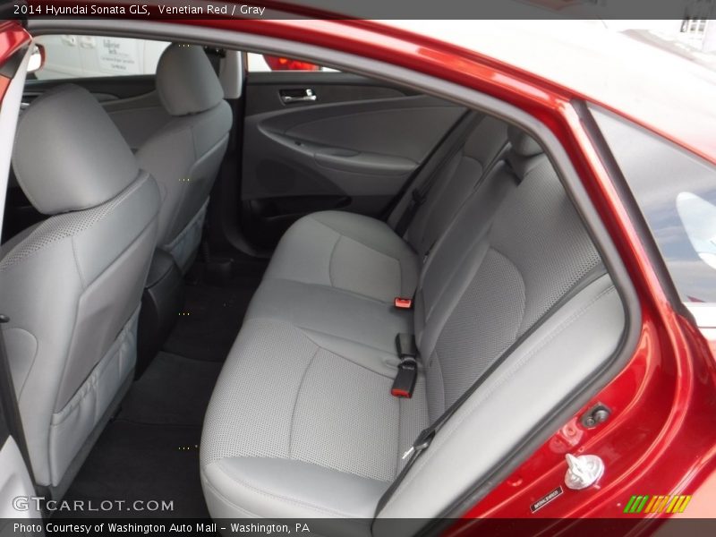 Venetian Red / Gray 2014 Hyundai Sonata GLS
