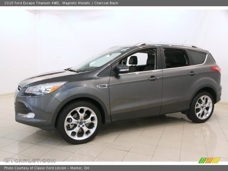 Magnetic Metallic / Charcoal Black 2016 Ford Escape Titanium 4WD