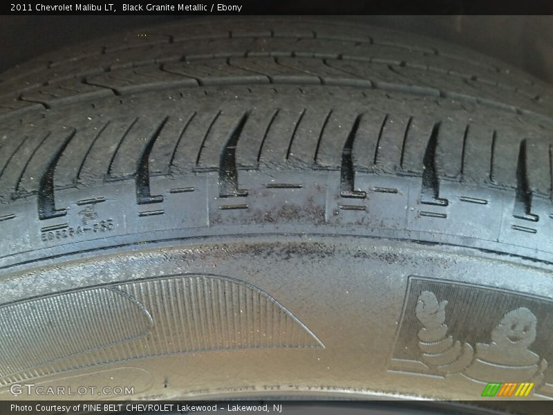 Black Granite Metallic / Ebony 2011 Chevrolet Malibu LT