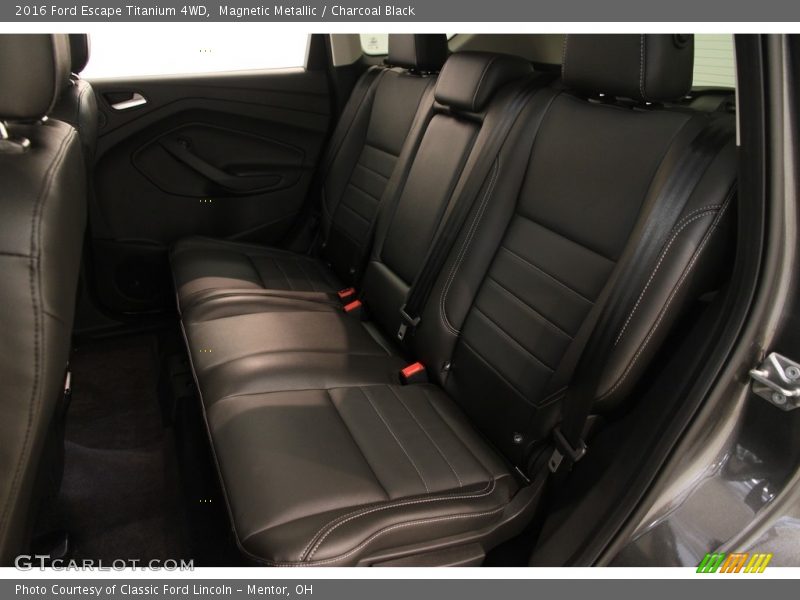 Magnetic Metallic / Charcoal Black 2016 Ford Escape Titanium 4WD