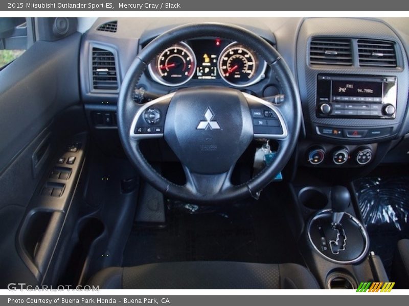 Mercury Gray / Black 2015 Mitsubishi Outlander Sport ES