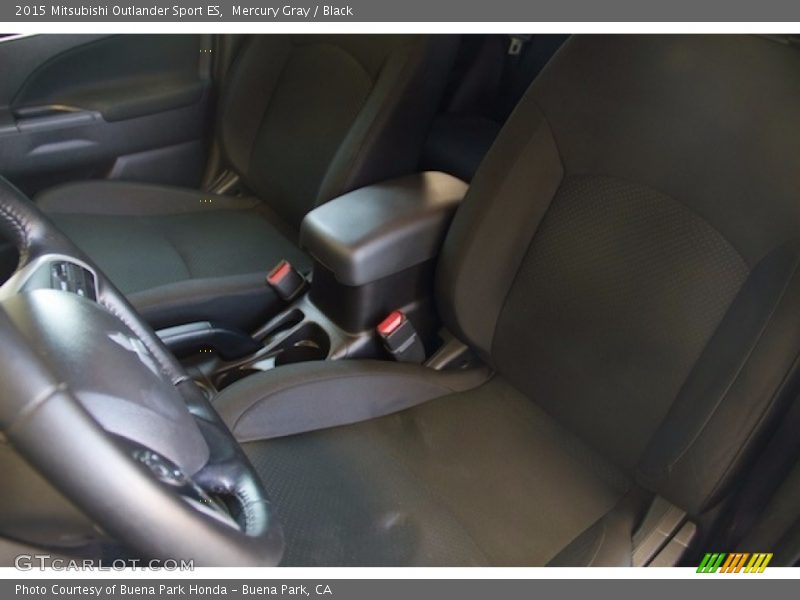Mercury Gray / Black 2015 Mitsubishi Outlander Sport ES