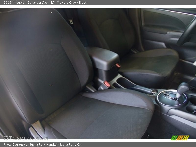 Mercury Gray / Black 2015 Mitsubishi Outlander Sport ES