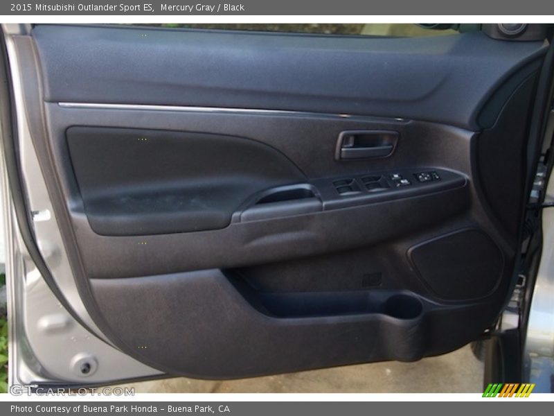 Mercury Gray / Black 2015 Mitsubishi Outlander Sport ES