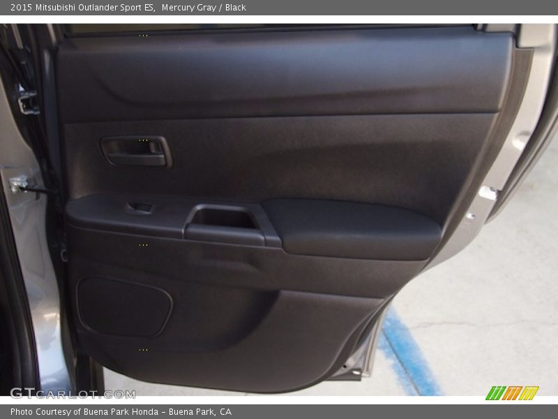 Mercury Gray / Black 2015 Mitsubishi Outlander Sport ES