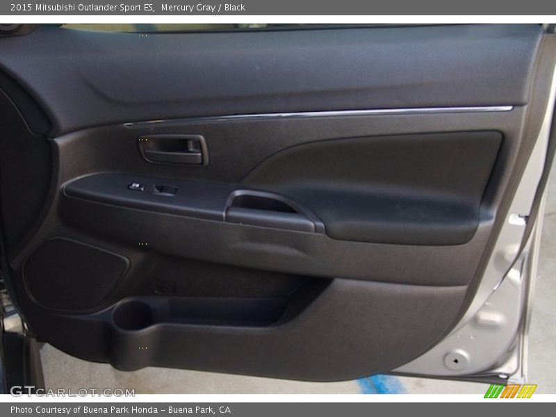 Mercury Gray / Black 2015 Mitsubishi Outlander Sport ES
