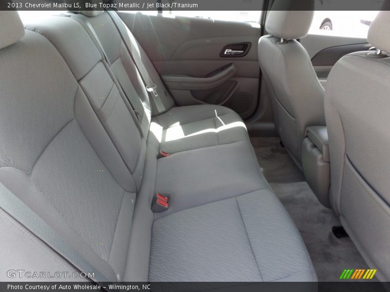 Blue Topaz Metallic / Jet Black/Titanium 2013 Chevrolet Malibu LS