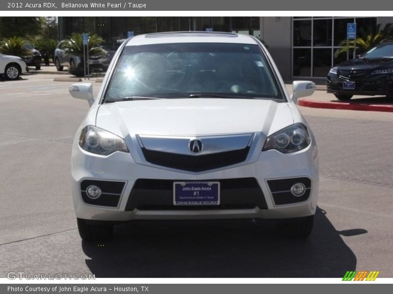 Bellanova White Pearl / Taupe 2012 Acura RDX