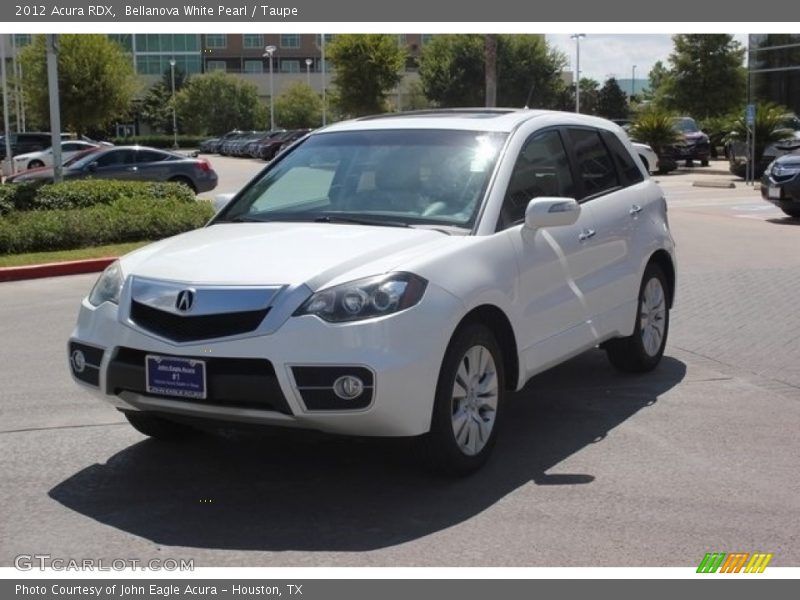 Bellanova White Pearl / Taupe 2012 Acura RDX