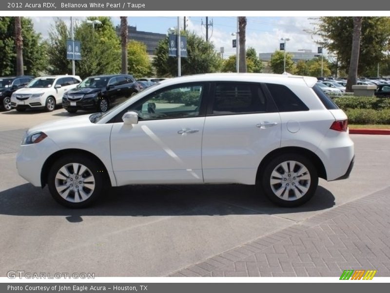 Bellanova White Pearl / Taupe 2012 Acura RDX