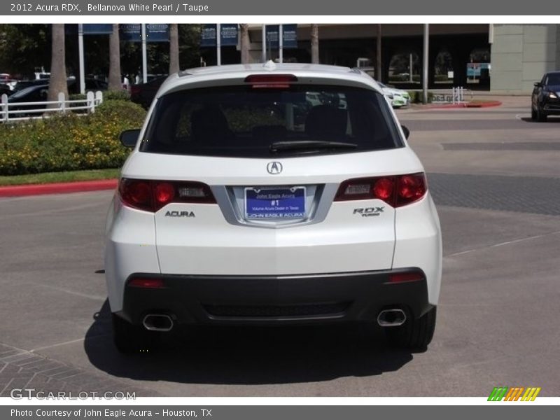 Bellanova White Pearl / Taupe 2012 Acura RDX