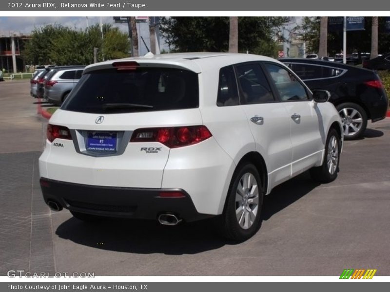 Bellanova White Pearl / Taupe 2012 Acura RDX