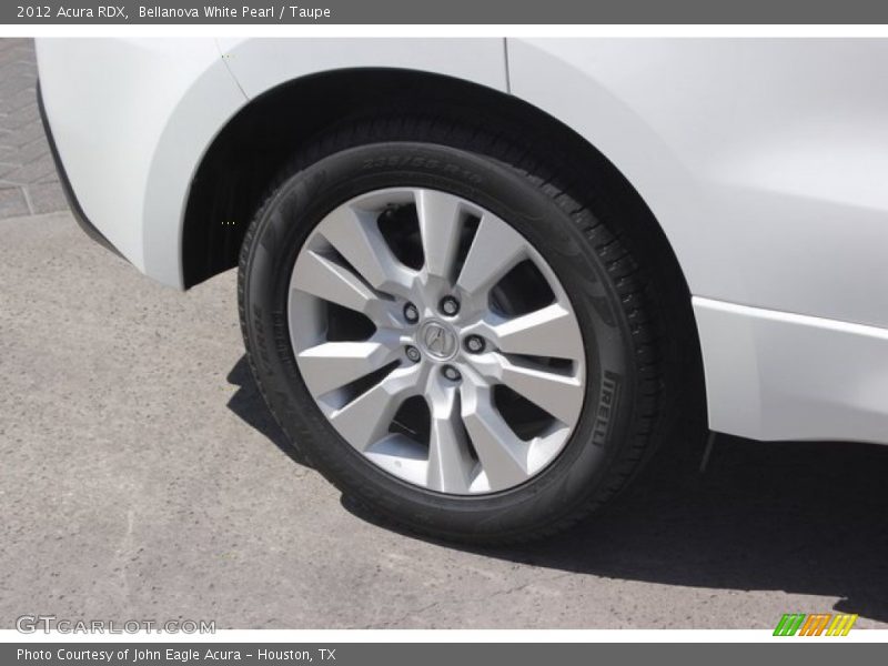 Bellanova White Pearl / Taupe 2012 Acura RDX