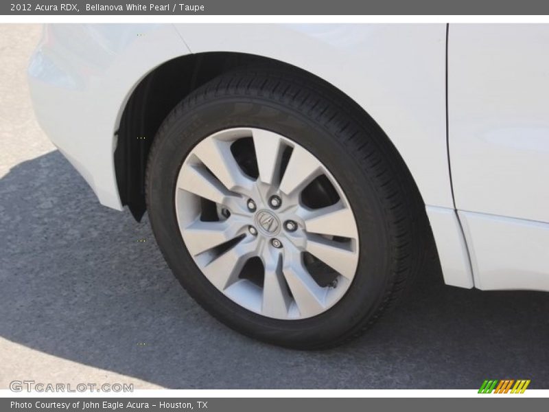 Bellanova White Pearl / Taupe 2012 Acura RDX