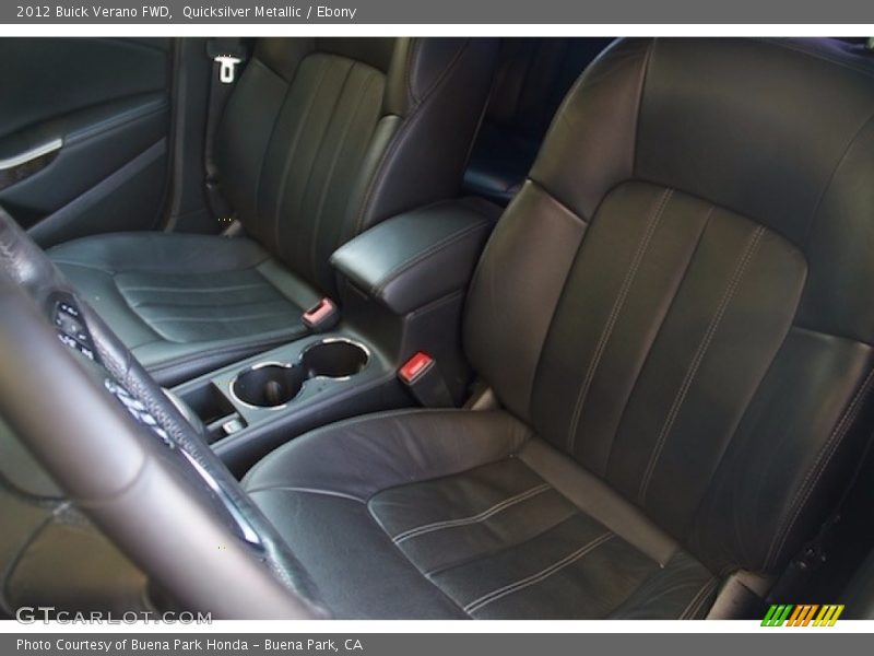 Quicksilver Metallic / Ebony 2012 Buick Verano FWD