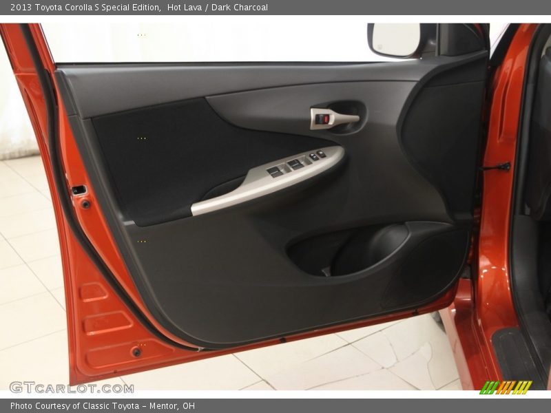 Hot Lava / Dark Charcoal 2013 Toyota Corolla S Special Edition