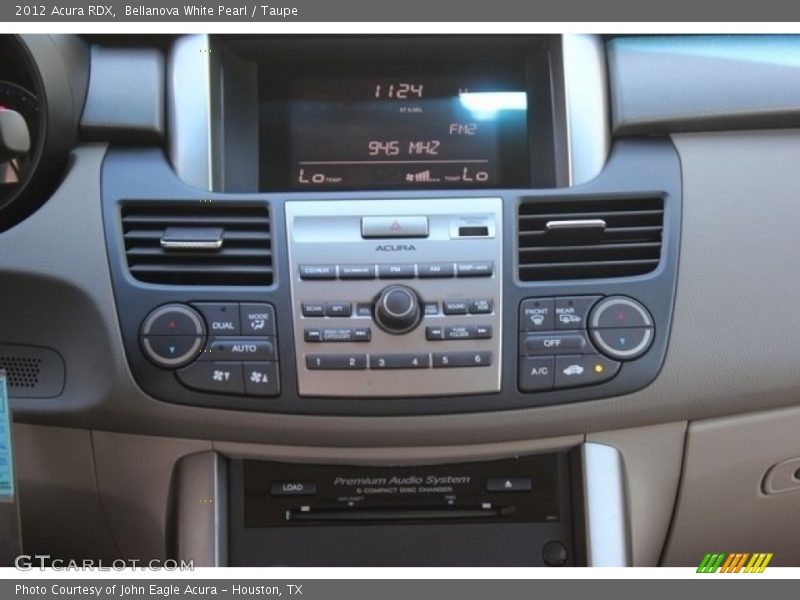 Bellanova White Pearl / Taupe 2012 Acura RDX
