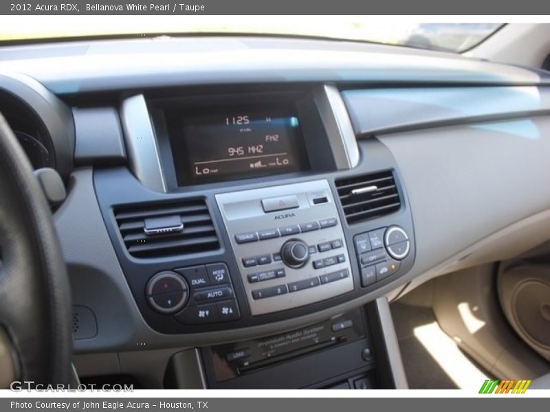 Bellanova White Pearl / Taupe 2012 Acura RDX