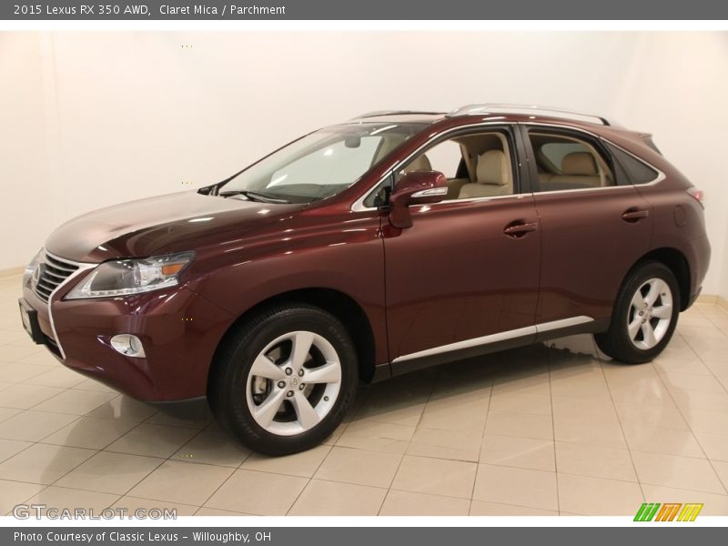 Claret Mica / Parchment 2015 Lexus RX 350 AWD