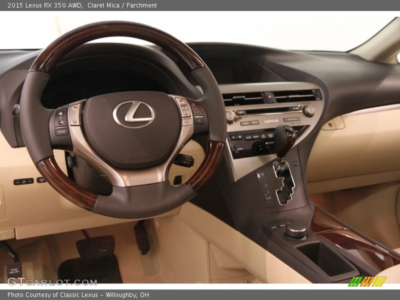 Claret Mica / Parchment 2015 Lexus RX 350 AWD
