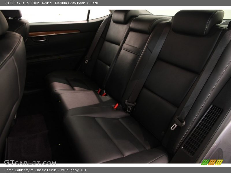 Nebula Gray Pearl / Black 2013 Lexus ES 300h Hybrid