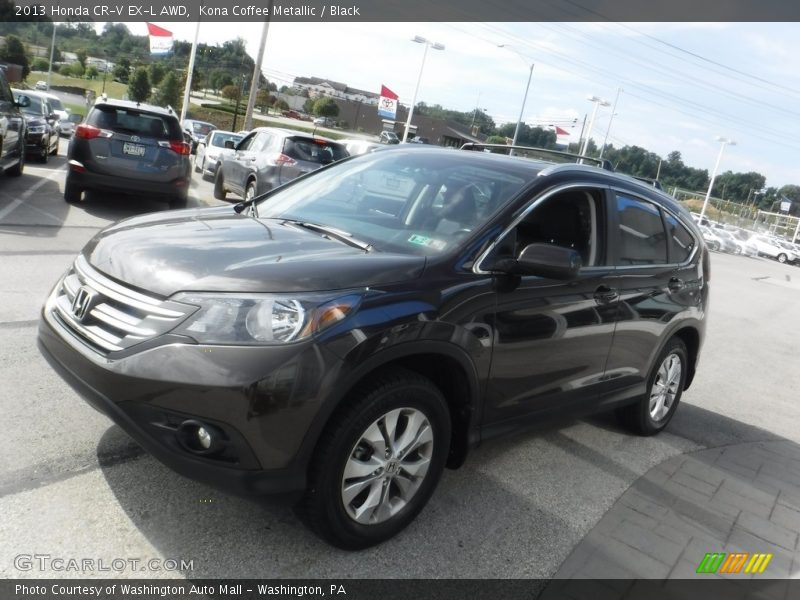 Kona Coffee Metallic / Black 2013 Honda CR-V EX-L AWD