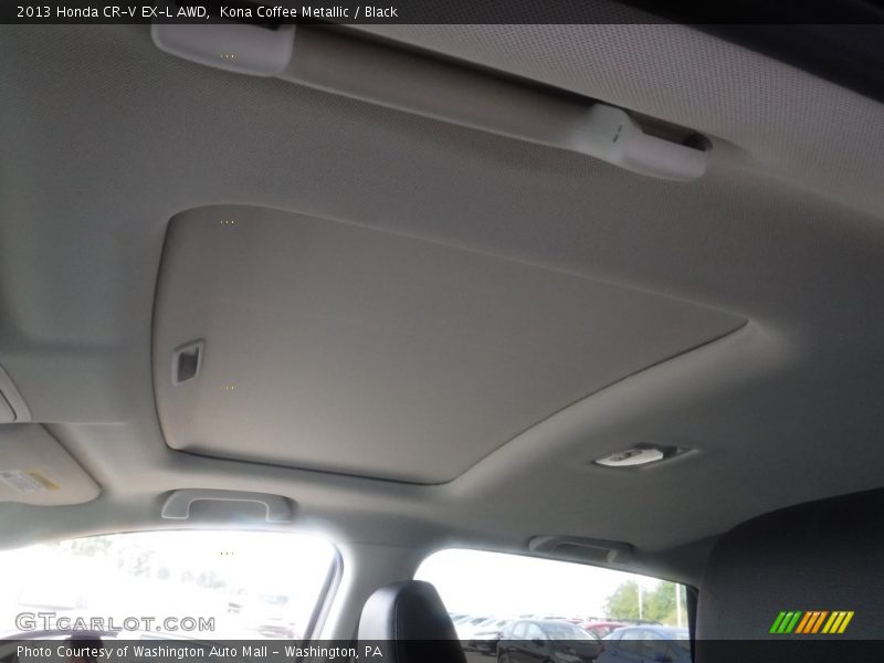 Kona Coffee Metallic / Black 2013 Honda CR-V EX-L AWD