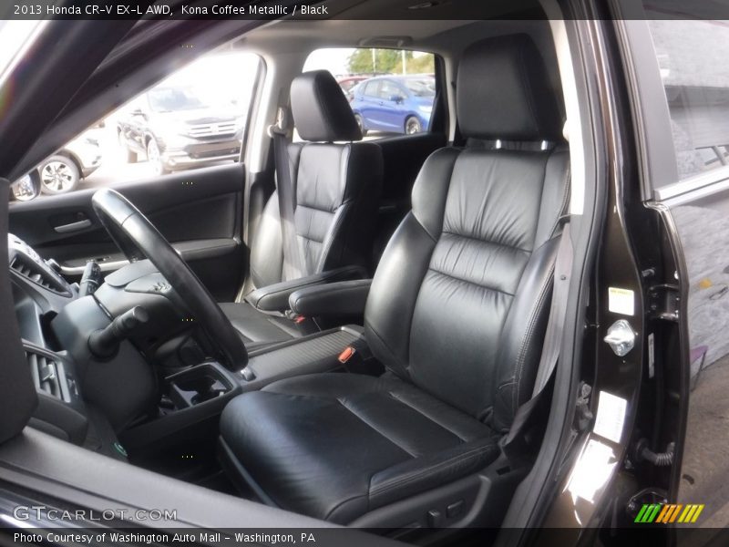 Kona Coffee Metallic / Black 2013 Honda CR-V EX-L AWD
